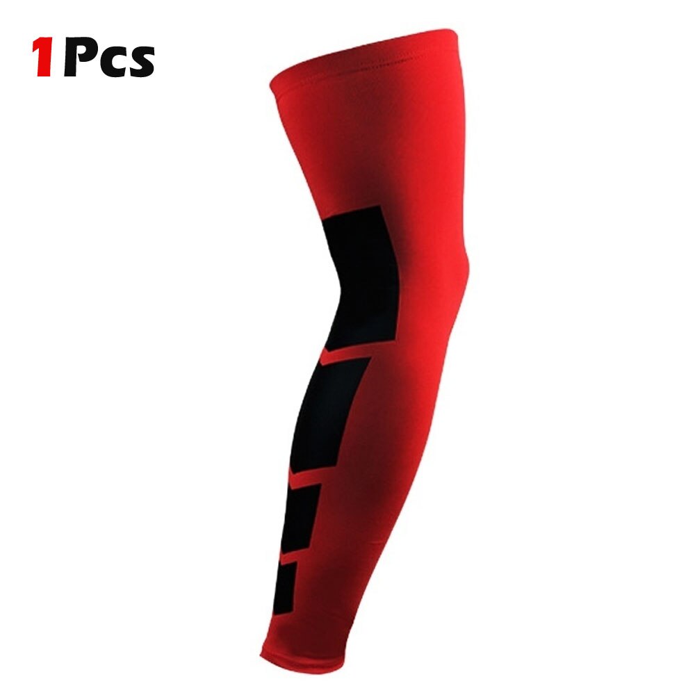 Golfer Full Length Leg Compression Sleeve, Basketball Knee Brace Protect Calf, Shin Splint Support for Pain Relief and Recovery.