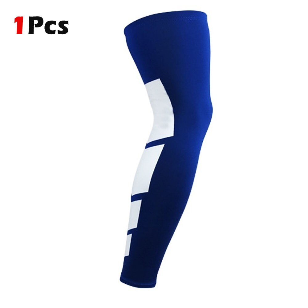 Golfer Full Length Leg Compression Sleeve, Basketball Knee Brace Protect Calf, Shin Splint Support for Pain Relief and Recovery.