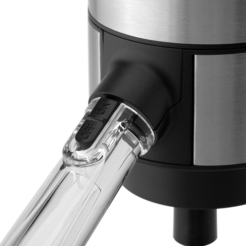 20% OFF. You may choose more than one discounted item with purchase of at least one full price item. New Stainless-steel Battery-Operated Electric Wine Decanter Wine Aerator and Dispenser