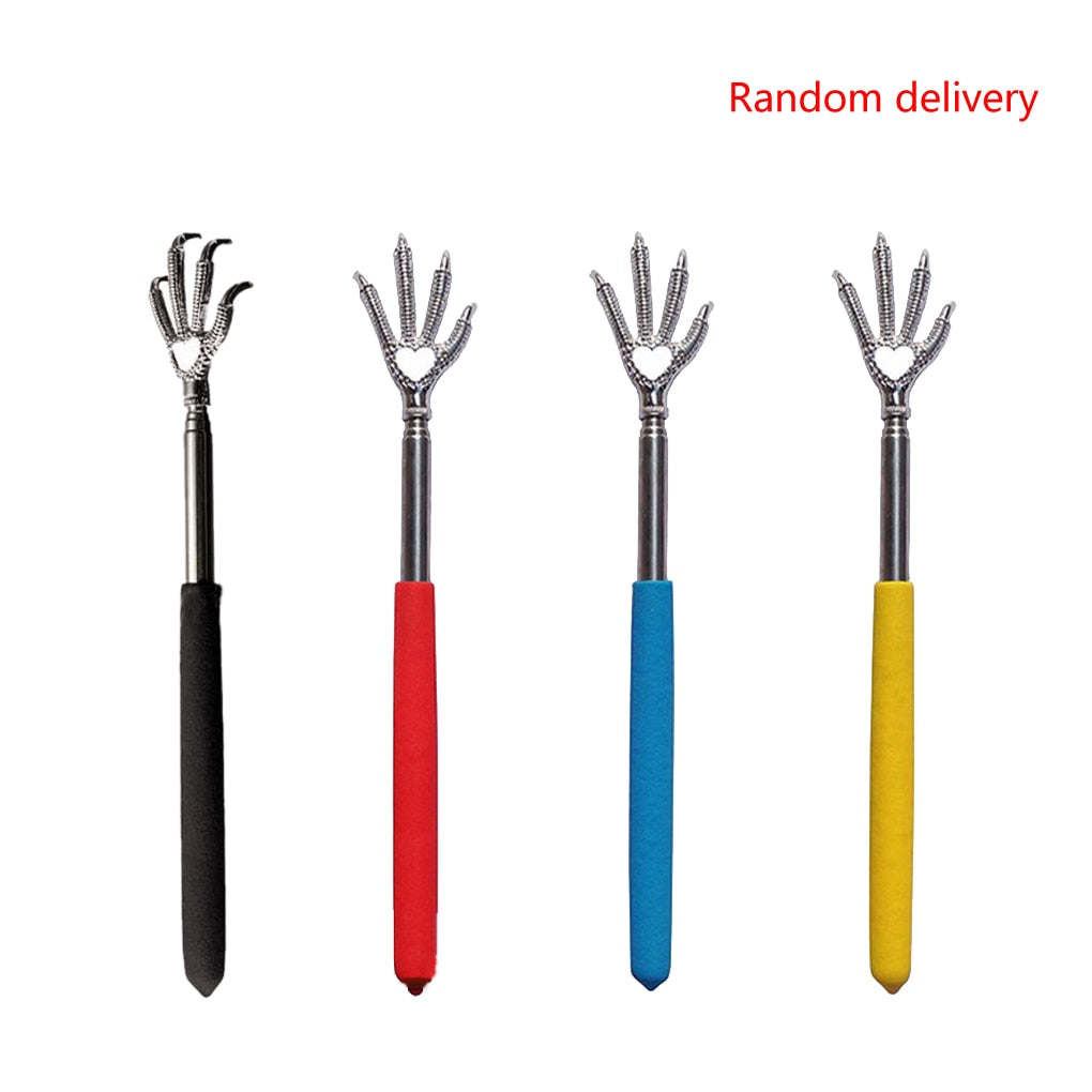 Free Gift when purchasing oat least one full price undiscounted item.  Portable Convenient Claw Telescopic Back Scratcher, Random Color. 1PC.