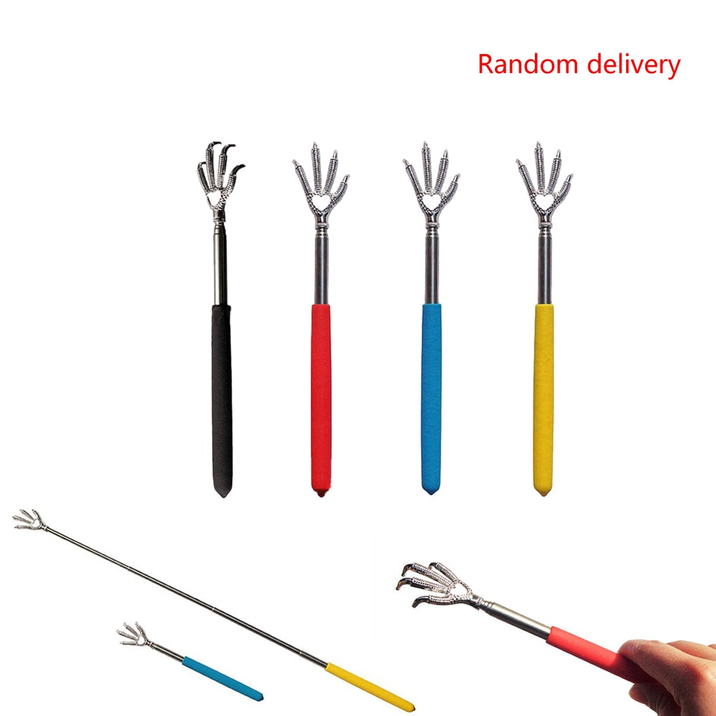 Free Gift when purchasing oat least one full price undiscounted item.  Portable Convenient Claw Telescopic Back Scratcher, Random Color. 1PC.