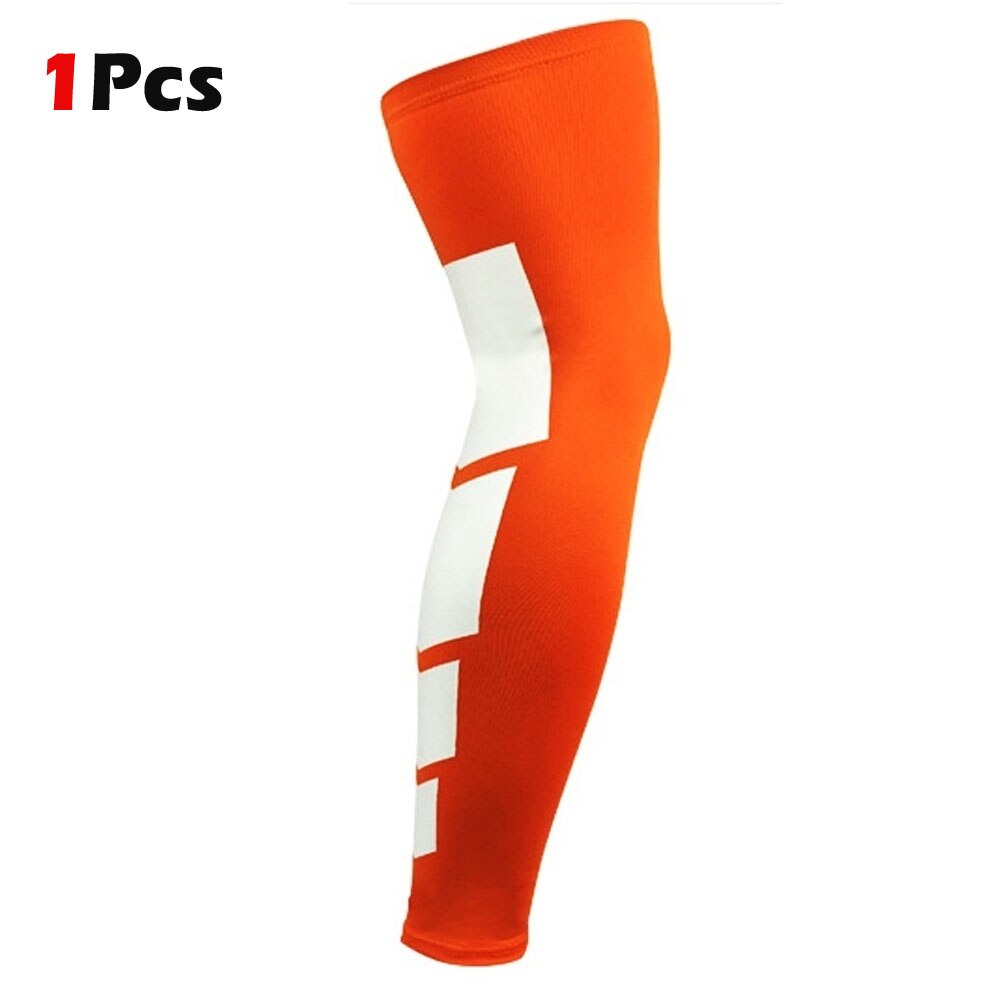 Golfer Full Length Leg Compression Sleeve, Basketball Knee Brace Protect Calf, Shin Splint Support for Pain Relief and Recovery.