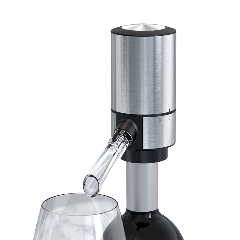 20% OFF. You may choose more than one discounted item with purchase of at least one full price item. New Stainless-steel Battery-Operated Electric Wine Decanter Wine Aerator and Dispenser