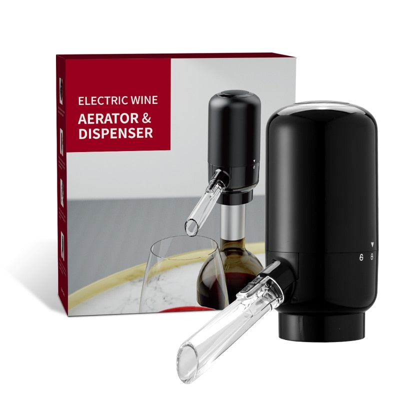 20% OFF. You may choose more than one discounted item with purchase of at least one full price item. New Stainless-steel Battery-Operated Electric Wine Decanter Wine Aerator and Dispenser