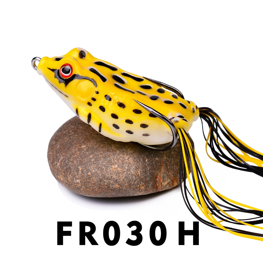 FREE GIFT with purchasing of at least one full price Non discounted item. Frog Lure Soft Tube Bait Plastic Fishing Lure with Fishing Hooks Topwater Ray Frog Artificial 3D Eyes Fishing Lures Set Fish