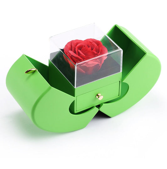 10% OFF. You may choose more than one discounted item with purchase of at least one full price item. Eternal Flower Apple Jewelry Bo, Rose Flower Birthday Gift