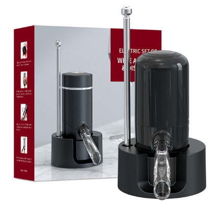 20% OFF. You may choose more than one discounted item with purchase of at least one full price item. New Stainless-steel Battery-Operated Electric Wine Decanter Wine Aerator and Dispenser