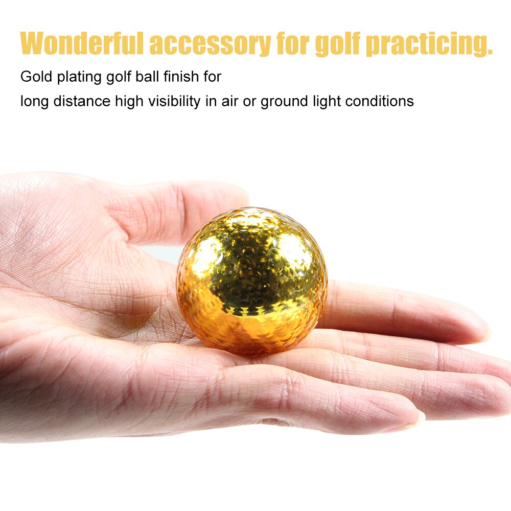 Plated Golf Balls by affrogdable™