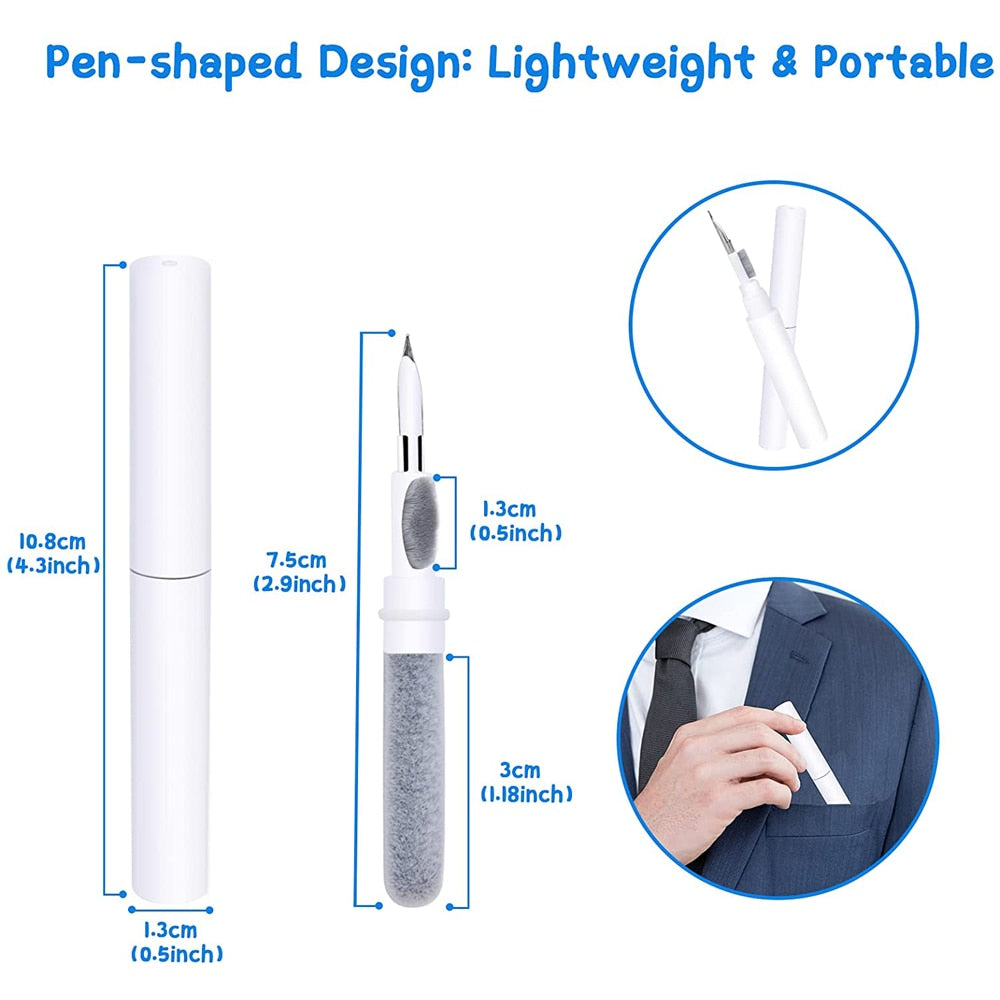 FREE GIFT with purchase of full price non-discounted item. Bluetooth Earphone Cleaning Tools for Air pods Pro 1 2 3, Earbuds Case Cleaning, Pen Brush Kits.