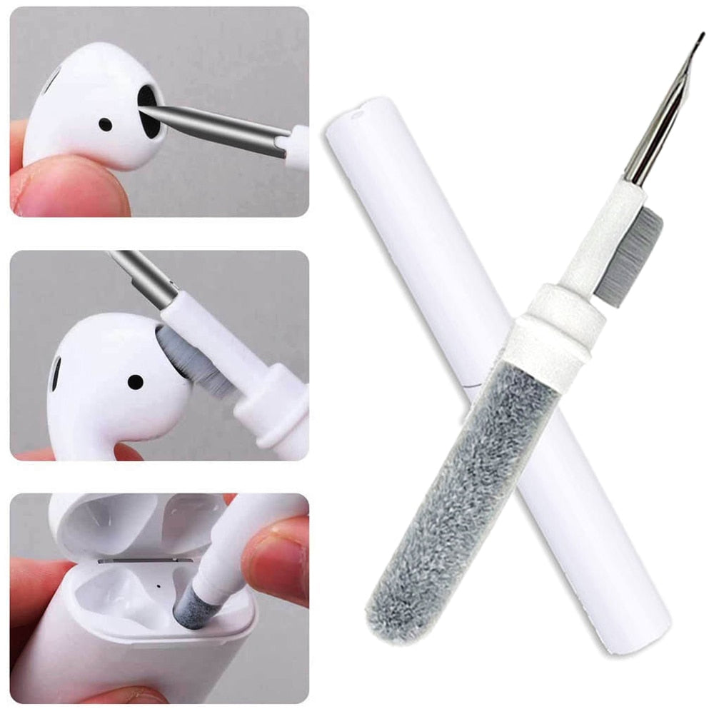 FREE GIFT with purchase of full price non-discounted item. Bluetooth Earphone Cleaning Tools for Air pods Pro 1 2 3, Earbuds Case Cleaning, Pen Brush Kits.