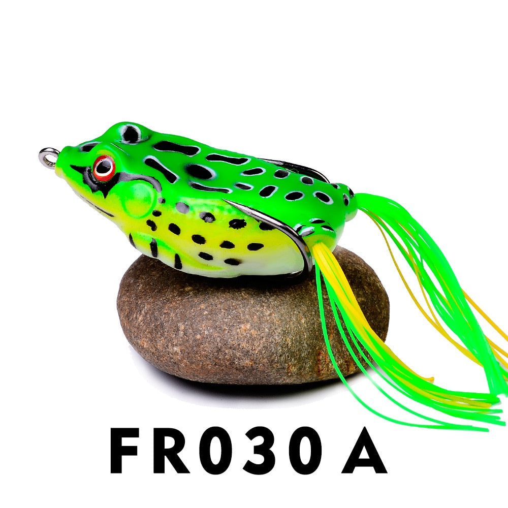 FREE GIFT with purchasing of at least one full price Non discounted item. Frog Lure Soft Tube Bait Plastic Fishing Lure with Fishing Hooks Topwater Ray Frog Artificial 3D Eyes Fishing Lures Set Fish