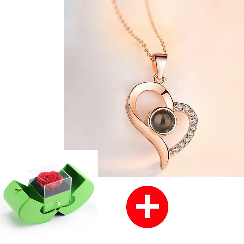 10% OFF. You may choose more than one discounted item with purchase of at least one full price item. Eternal Flower Apple Jewelry Bo, Rose Flower Birthday Gift