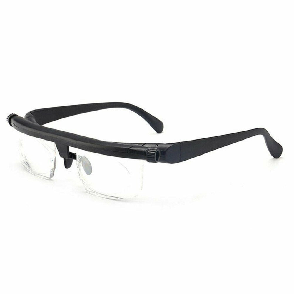 AfFROGdable Adjustable Strength Glasses, Lens Eyewear Distance Reading Glasses, Focus for-6DTo+3D Variable Correction Myopia Glasses